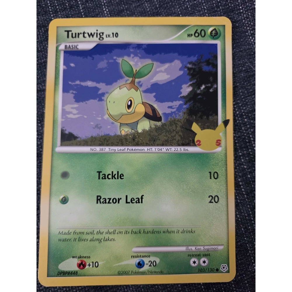 Turtwig (103/130) (Jumbo‎ Card) [First Partner Pack]